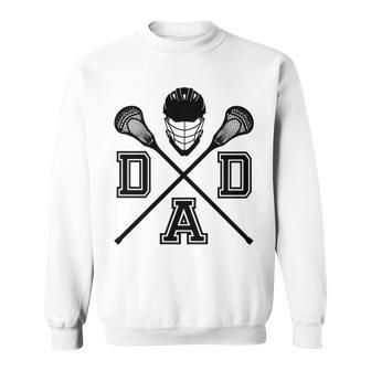 Lacrosse Dad Father's Day Lax Sports Sweatshirt - Monsterry