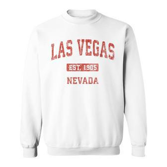 Las Vegas Nevada Nv Vintage Athletic Sports Sweatshirt - Monsterry DE