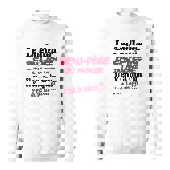 Le Meilleur Beau Pere Du Monde Sweater e - Cadeauxyz