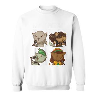 Let It Meow Pun Cat Kittens Singing Cats Lover Sweatshirt - Monsterry CA