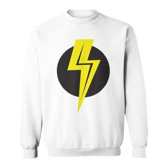 Lightning Bolt And Circle T For Boys And Girls Sweatshirt - Monsterry