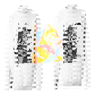 Lince Arte Geométrico Animal Abstracto Colorido Gráfico Lince Camisa de entrenamiento - Regaloses