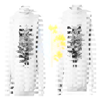 Lobo Dibujo Arte Abstracto Animal Árbol Gráfico Camisa de entrenamiento - Regaloses