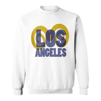 Los Angeles Ram Up La Football Navy Blue La Super Fan Gear Sweatshirt - Monsterry