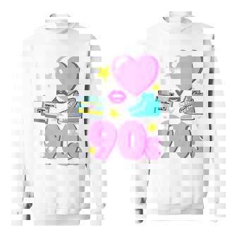 I Love The 90S Disco Retro Regalo Nacido En Los 90 Sin Mangas Camisa de entrenamiento - Regaloses