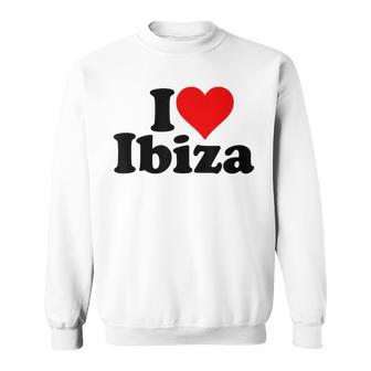 I Love Heart Ibiza España Islas Baleares Camisa de entrenamiento - Regaloses
