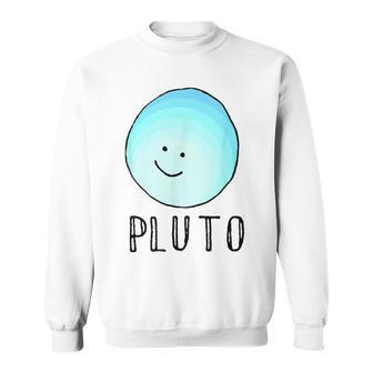 I Love Pluto My Planet T Cute Astronomy Sweatshirt - Monsterry UK