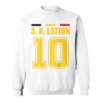 Lustige Namen Belgien Trikot Für Mallorca Und Die Party Sweatshirt - Geschenkecke