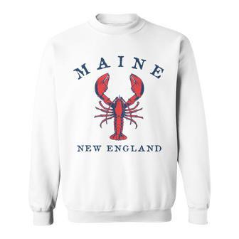 Maine Lobster Graphic Sweatshirt - Monsterry AU