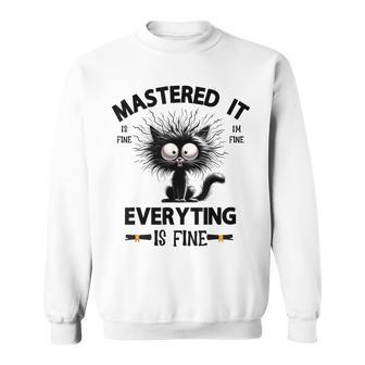 Masters Mastered It Graduate Master Degree Graduation Sweatshirt - Seseable