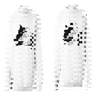 Megumi Dog Hand Shadow Devine Sweatshirt - Thegiftio