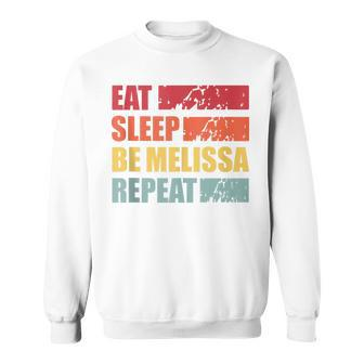Melissa Personalized Name Melissa First Name Sweatshirt - Seseable