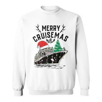 Merry Cruisemas Christmas Family Cruise Ship Sweatshirt - Seseable