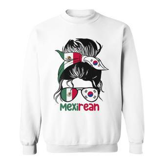 Mexirean Roots Half South Korean Half Mexican Sweatshirt - Seseable