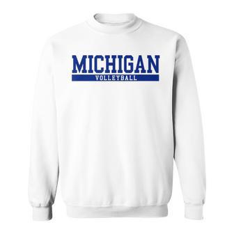 Michigan Volleyball Sweatshirt - Monsterry AU