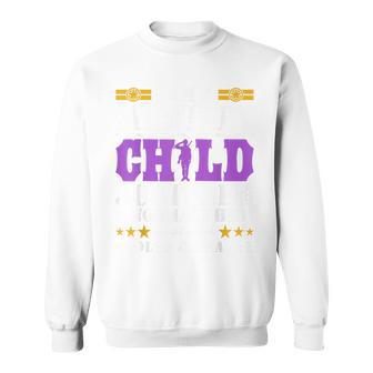 I Am A Military Child Purple Up For Military Child Month Sweatshirt | Mazezy