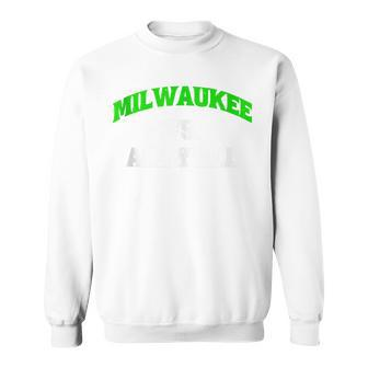 Milwaukee Vs All Y'all Weathered Slang Vintage Sweatshirt - Monsterry DE