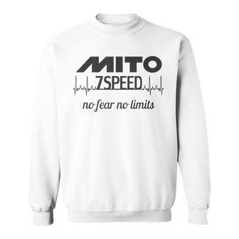 Mito 7Speed No Fear No Fun 125 Latidos Del Corazón Leyenda Cagiva Camisa de entrenamiento - Regaloses