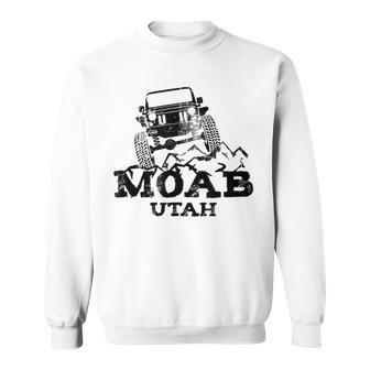 Moab Utah Off Roading 4X4 Souvenir Sweatshirt - Monsterry CA