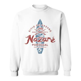 Nazare Portugal Surfing Vintage Sweatshirt - Monsterry UK
