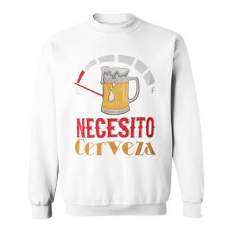 Necesito Cerveza Mexican Beer Sweatshirt - Monsterry UK