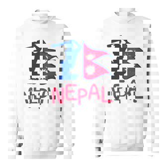 Nepal Cricket Jersey 2024 Cricket Flag Of Nepal Sweatshirt - Thegiftio UK