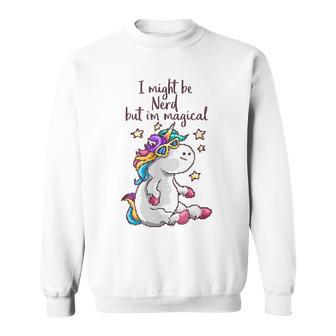 Nerd Pixel Einhorn 80S Sweatshirt - Geschenkecke