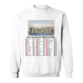 New Hampshire 4000 Footers Sweatshirt - Monsterry