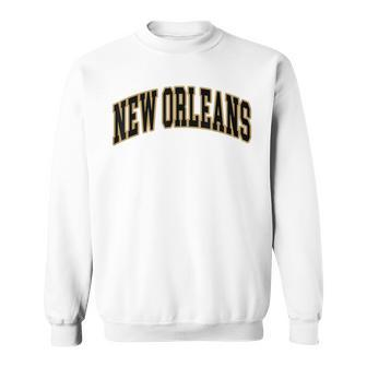 New Orleans Text Sweatshirt - Monsterry DE