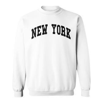 New York Nyc Throwback Classic Sweatshirt - Monsterry UK