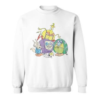 Nickelodeon Rocko's Modern Life Character Group Sweatshirt - Monsterry