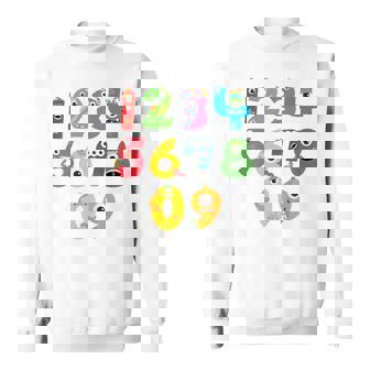 Niños Números Monstruosos Para Aprender Números Lindos Del 0 Al 9 Para Lauelta A Camisa de entrenamiento - Regaloses