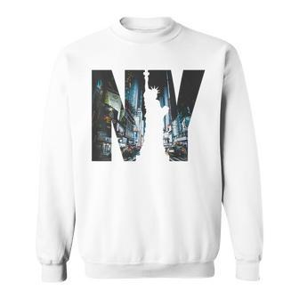 Ny New York City Cool New York City Times Square Sweatshirt - Monsterry