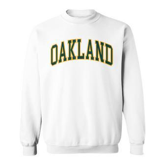 Oakland Text Sweatshirt - Monsterry