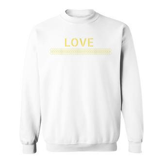 Official Love Positive Message Sweatshirt - Monsterry CA