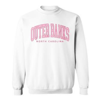 Outer Banks Obx North Carolina Summer Retro Preppy Throwback Sweatshirt - Monsterry