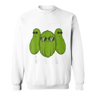 Pickle Squad Heart For I Love Pickles Sweatshirt - Monsterry UK