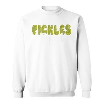 Pickles Squad Costume Pickles Lover Sweatshirt - Monsterry