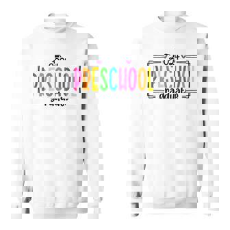 Preschool Graduation 2024 Graduate Grad Last Day Of School Sweatshirt | Mazezy