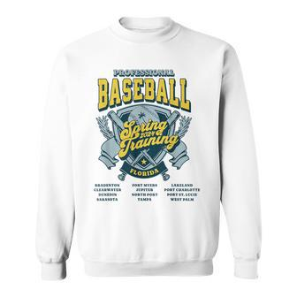 Professional Baseball Spring Training 2024 Florida Cities Sweatshirt - Seseable