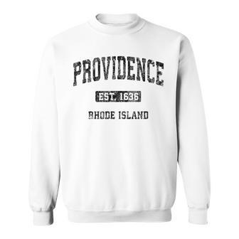 Providence Rhode Island Ri Vintage Athletic Sports Sweatshirt - Monsterry CA