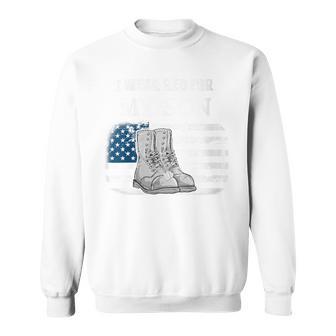 Red Friday Military Son Sweatshirt - Monsterry UK