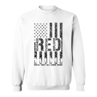 Red Friday Military Until They All Come Home Sweatshirt - Monsterry DE
