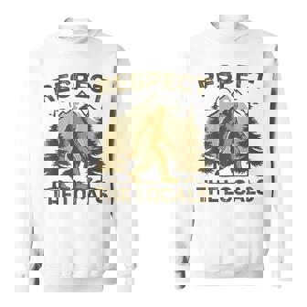 Respect The Locals Sasquatch Sweatshirt | Seseable FR