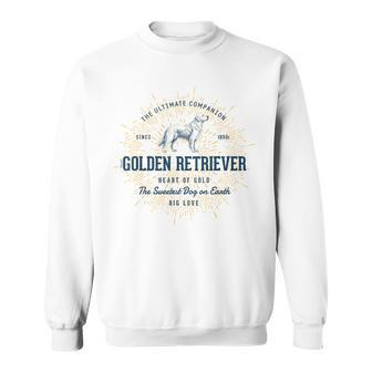 Retro Golden Retriever Vintage Sweatshirt - Monsterry AU