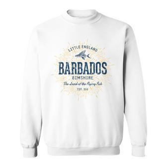 Retro Style Vintage Barbados Sweatshirt - Seseable