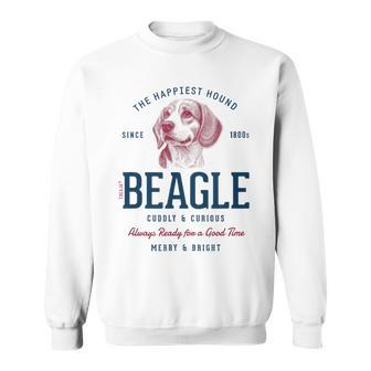 Retro Styled Vintage Beagle Sweatshirt - Monsterry