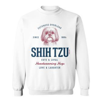 Retro Styled Vintage Shih Tzu Sweatshirt - Monsterry