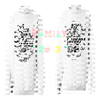 Reyes Family Name Christmas Matching Surname Xmas Sweatshirt - Seseable