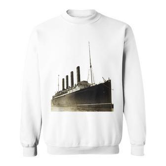 Rms Lusitania World War One British Ocean Liner Sweatshirt - Monsterry